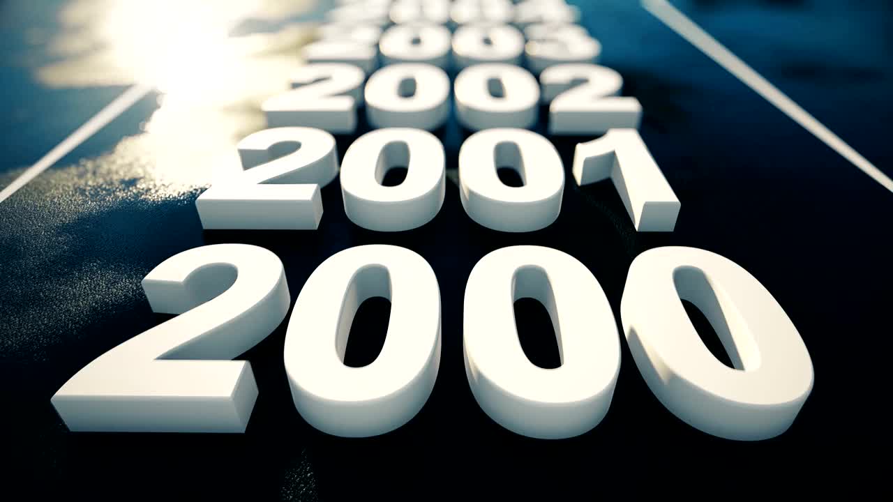 从2000年到2022年，在潮湿的道路上