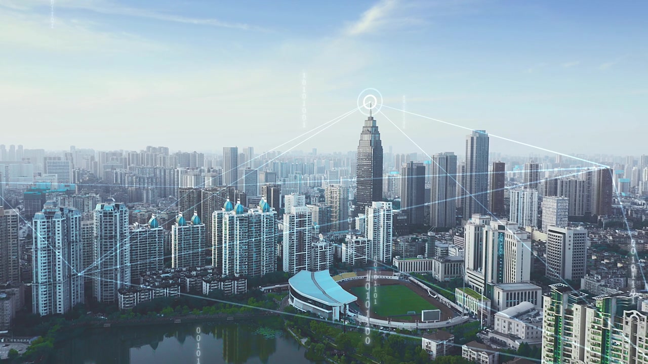 详情图-无线网络的智慧城市
