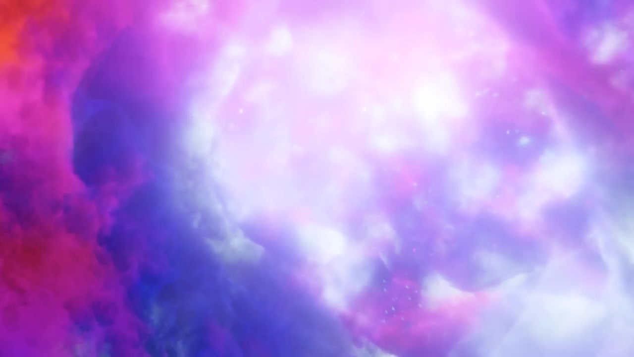詳情圖-星系的空間。五顏六色的閃亮星云。穿梭于五彩繽紛的云朵。粉紅色和藍(lán)色鮮艷的顏色。傳送。3,d渲染。