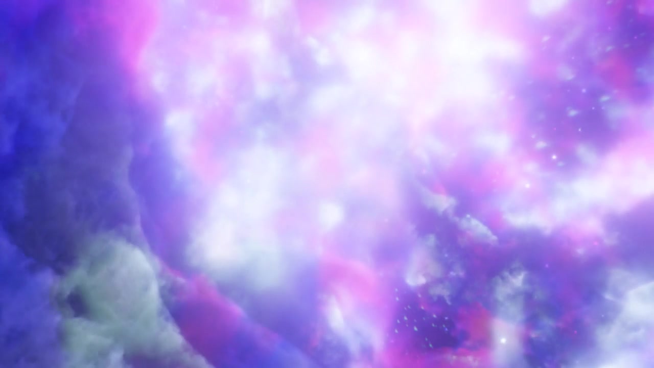 詳情圖-星系的空間。五顏六色的閃亮星云。穿梭于五彩繽紛的云朵。粉紅色和藍(lán)色鮮艷的顏色。傳送。3,d渲染。