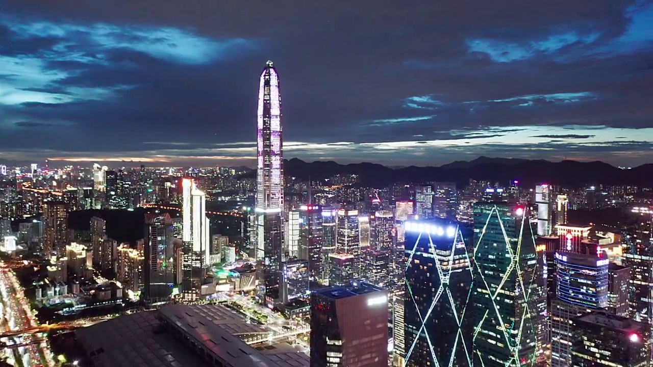 详情图-晚上的城市