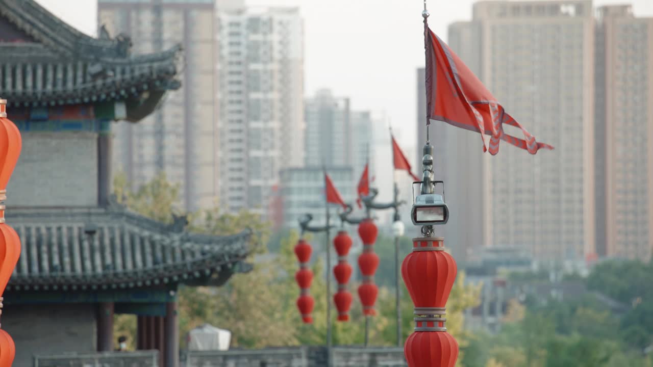 古城墙/中国陕西西安