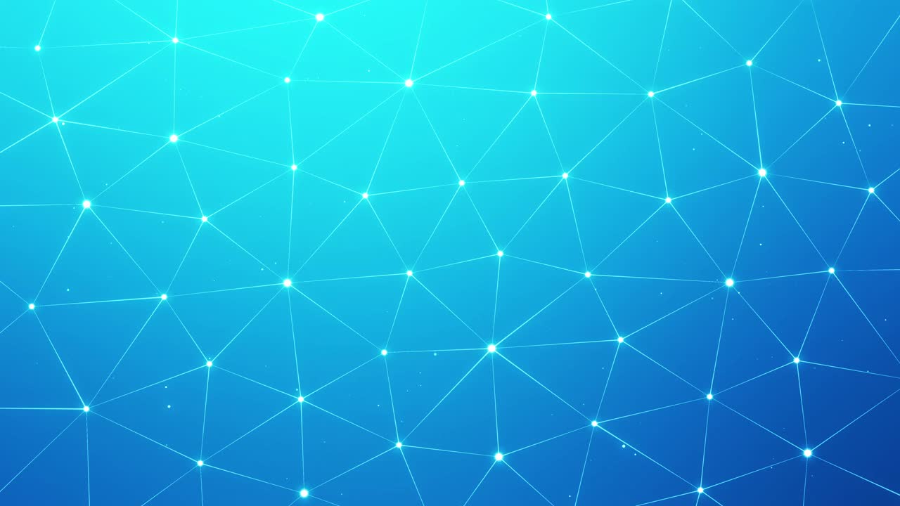 连起来的点和线。突触。这是一个连接图像的视频剪辑。