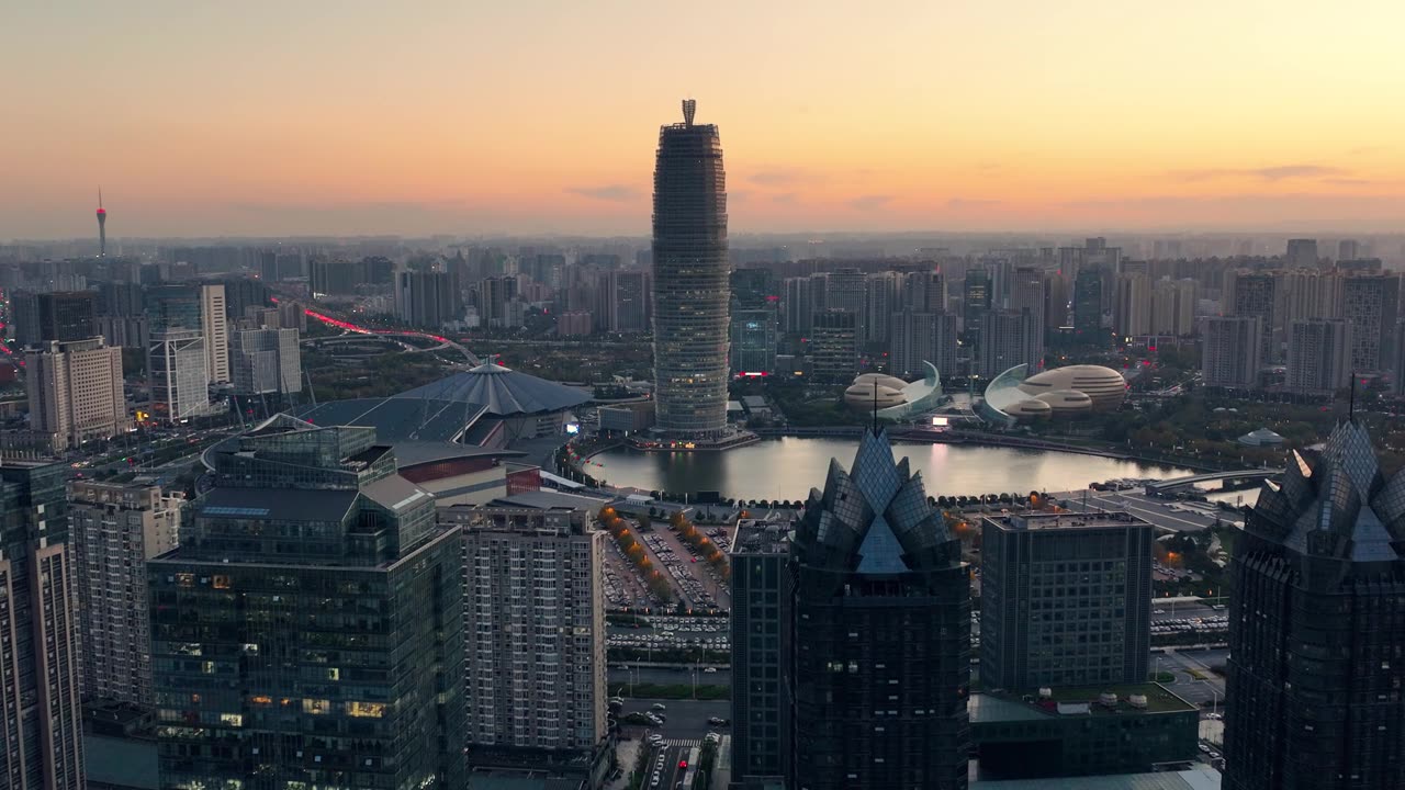 詳情圖-中國(guó)河南省鄭州市天際線