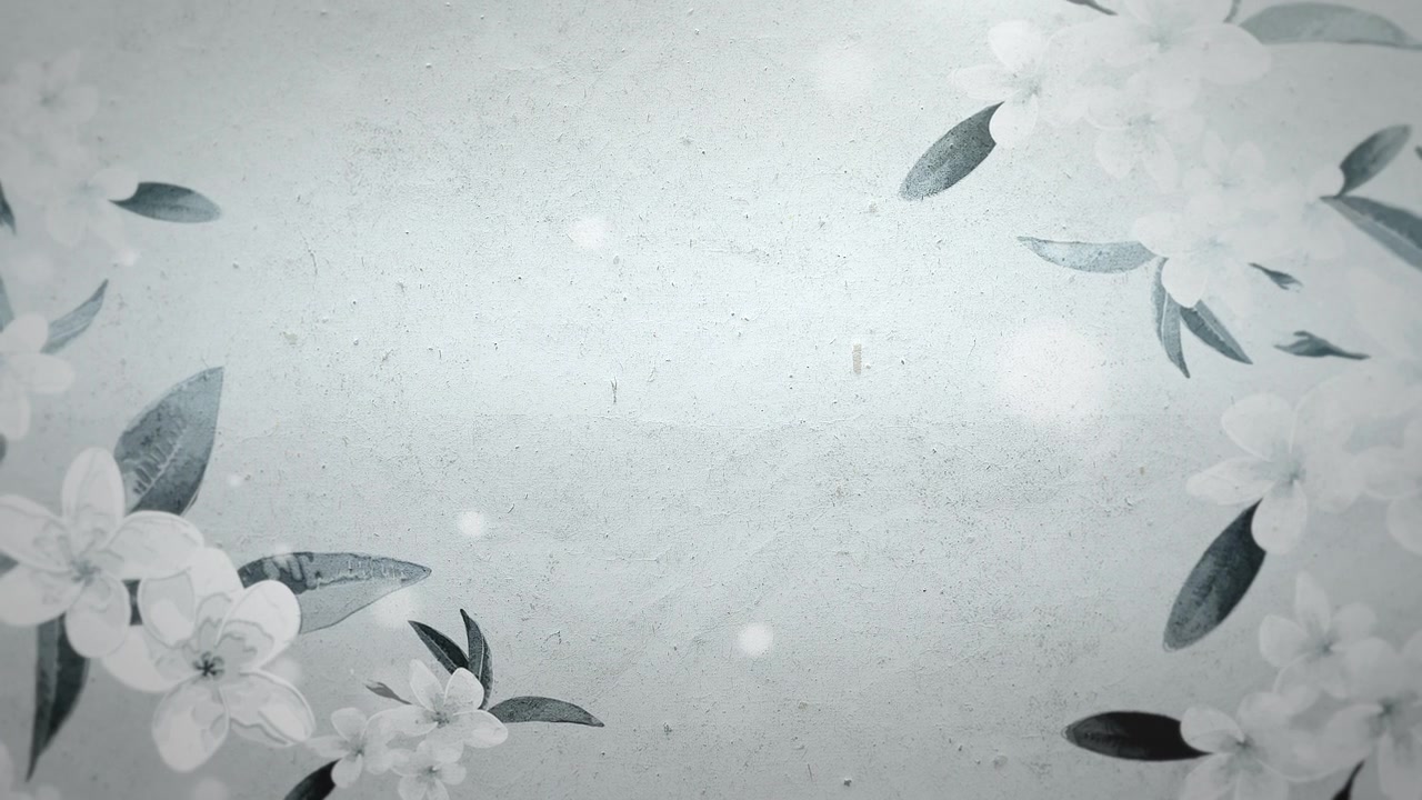 詳情圖-特寫夏天藍色的花朵和葉子