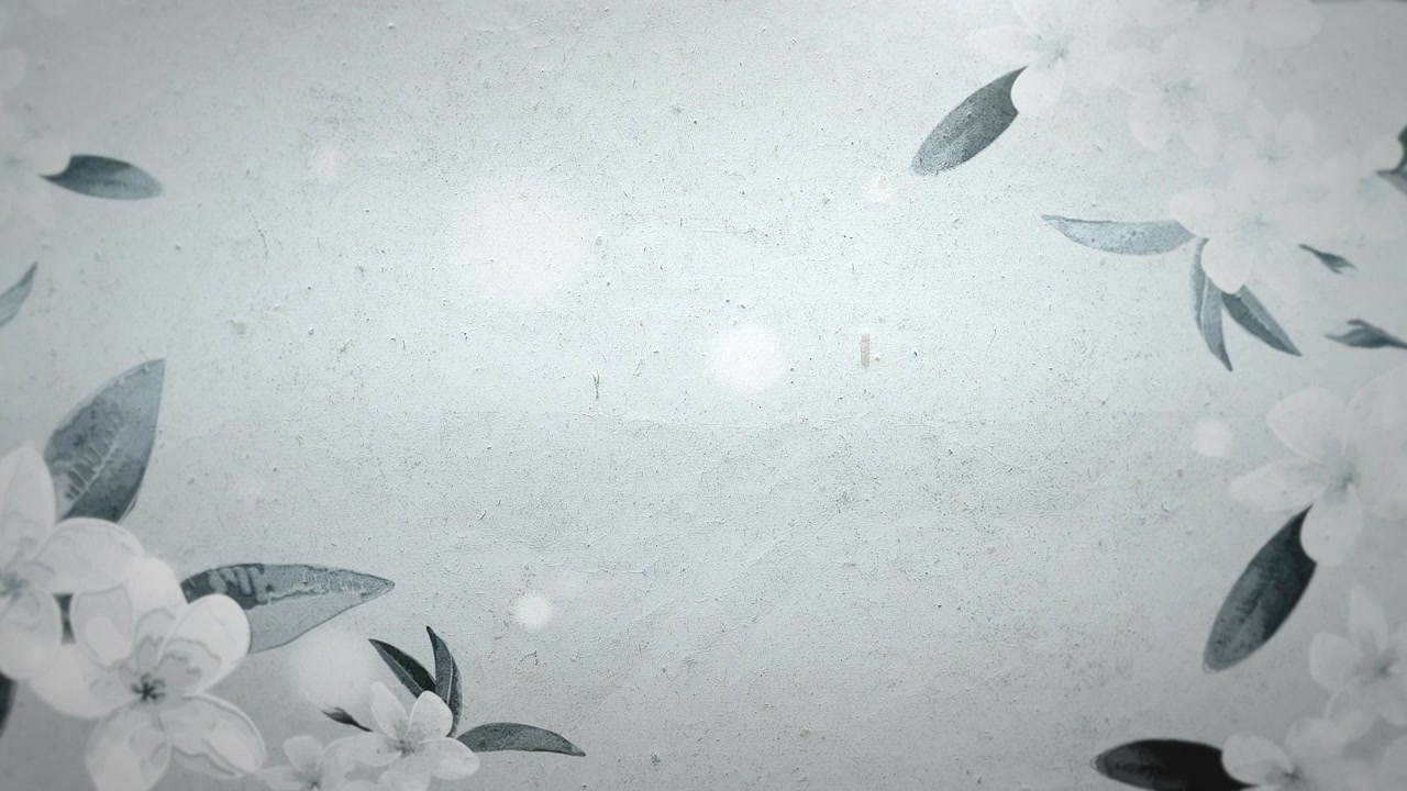 詳情圖-特寫夏天藍色的花朵和葉子
