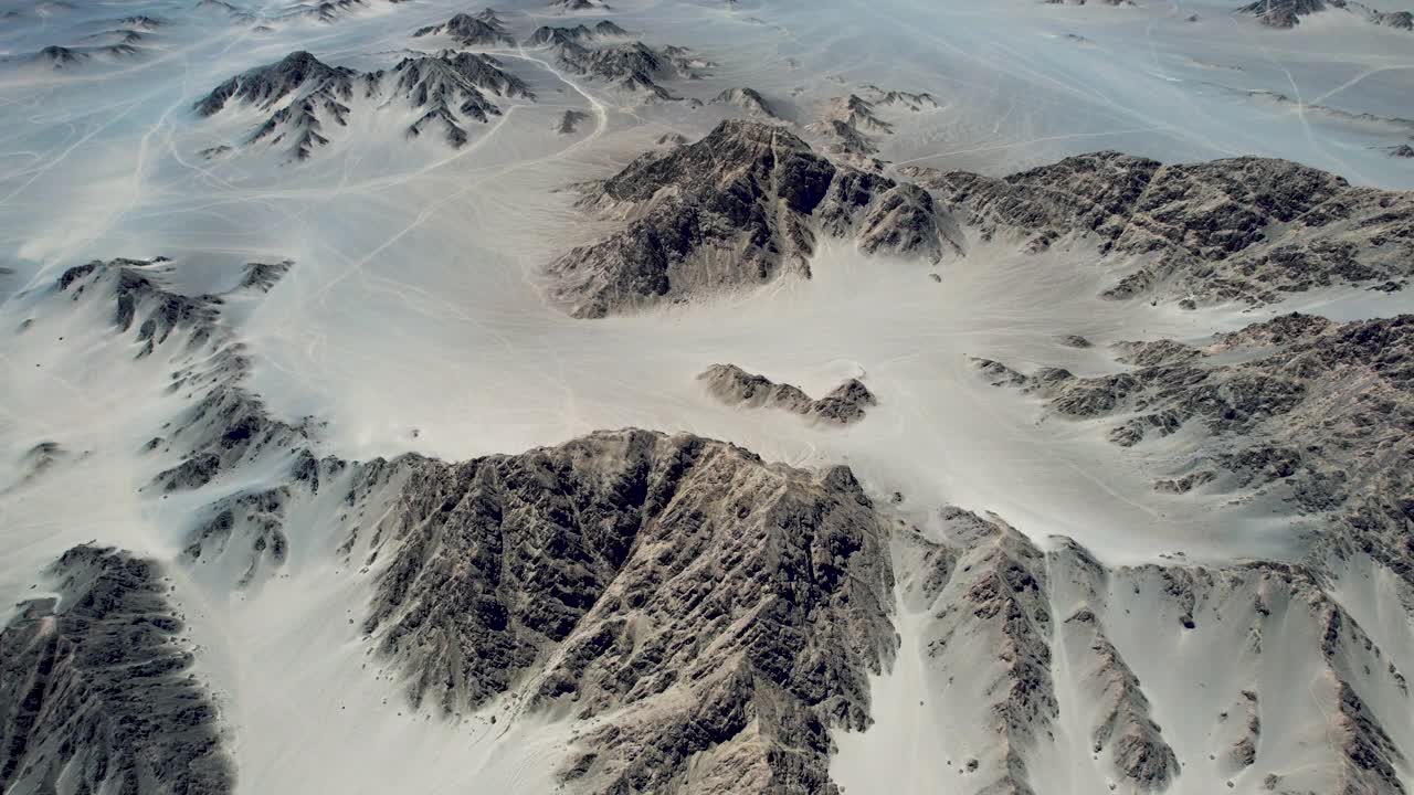 鸟瞰高山/青海，中国
