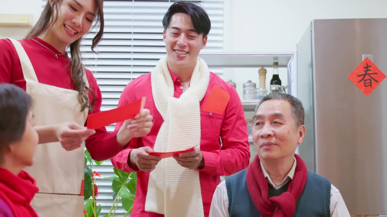 给长辈红包