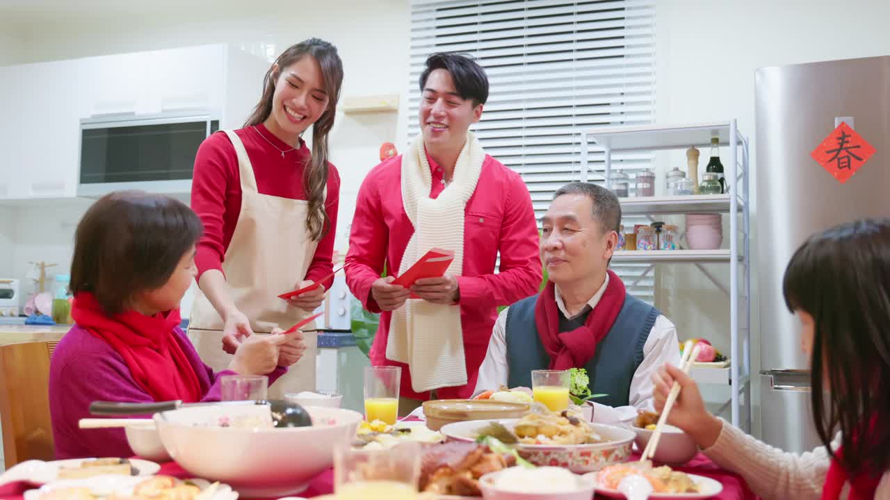 给长辈红包