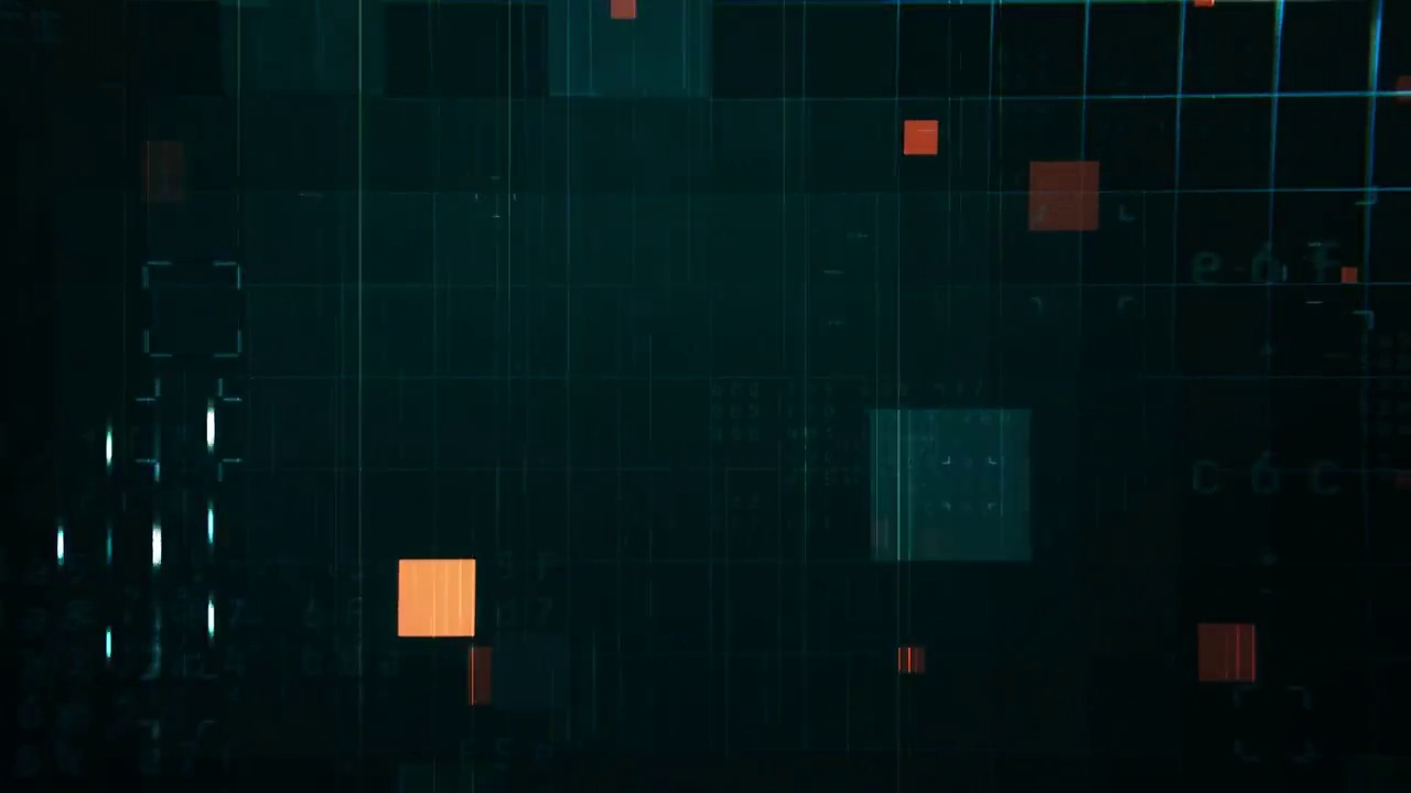 详情图-4k摘要暗数字网格数据通信技术背景