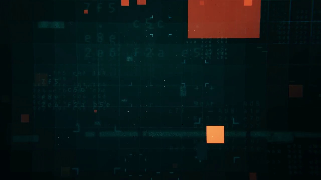 详情图-4k摘要暗数字网格数据通信技术背景