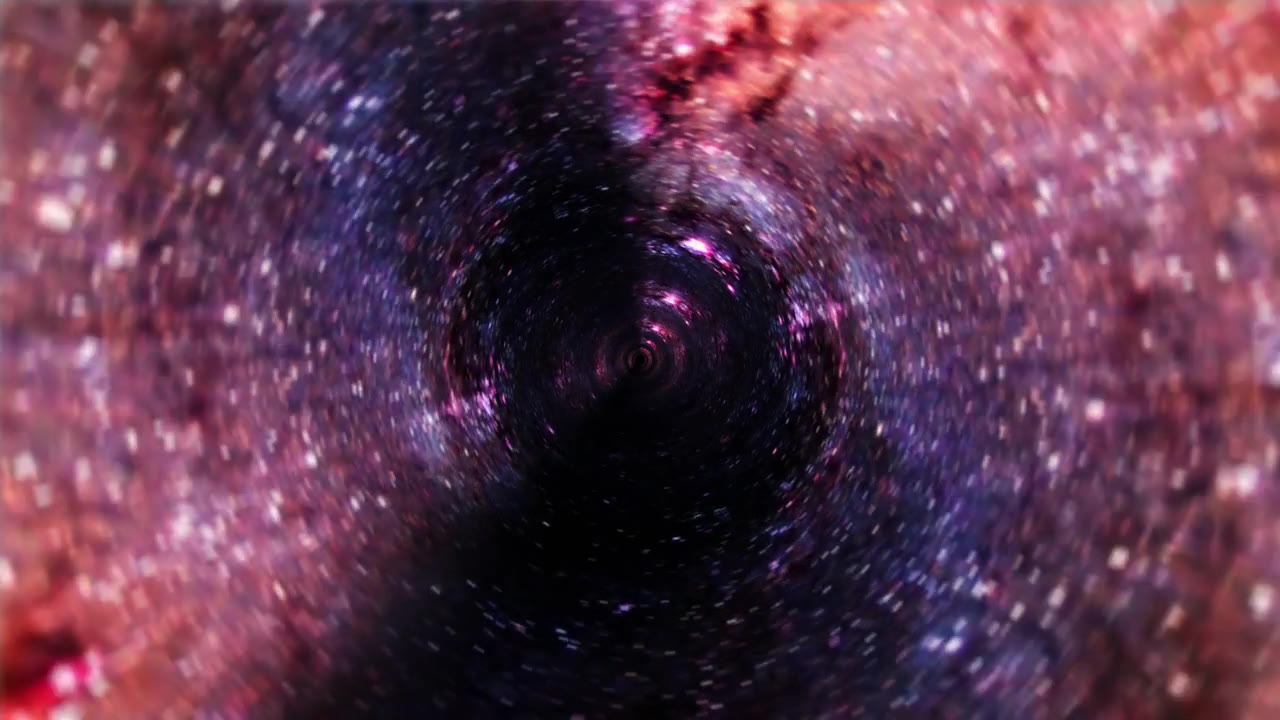 詳情圖-摘要模糊的橙紫藍(lán)超空間隧道穿越時空漩渦。通過蟲洞進(jìn)行4K,3D循環(huán)科幻星際旅行。摘要時空傳送速度在網(wǎng)絡(luò)空間以超新星的光跳躍。