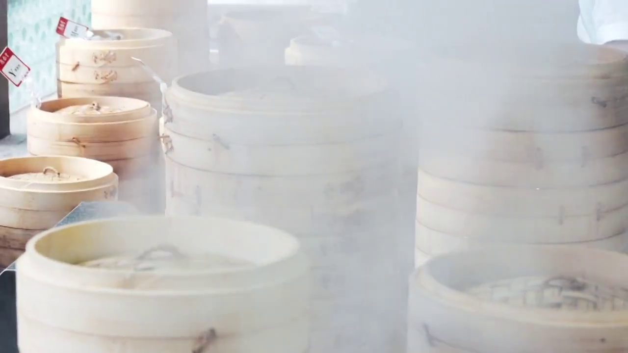 点心餐厅厨房。