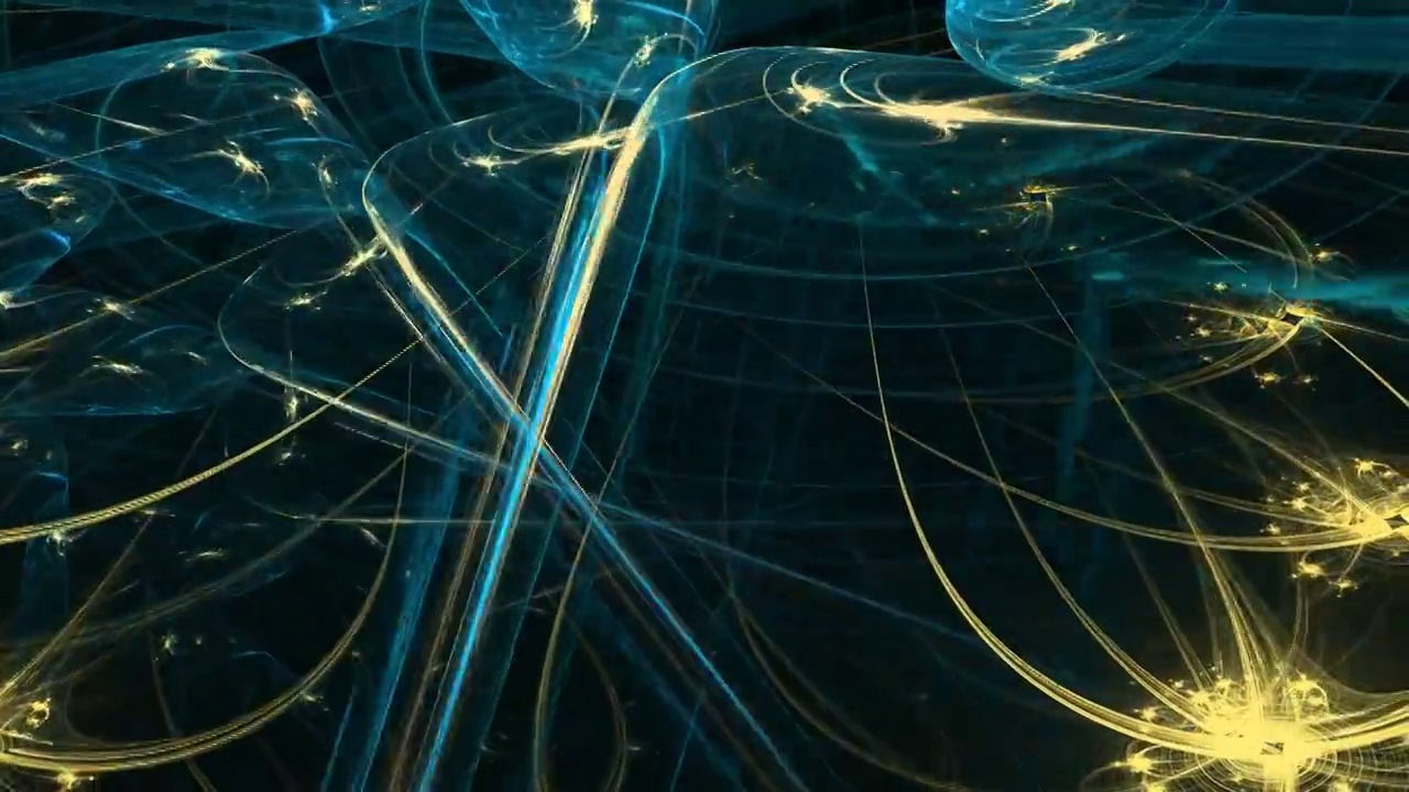 详情图-空间能量，围绕空间、科学和幻想主题的无缝视频循环