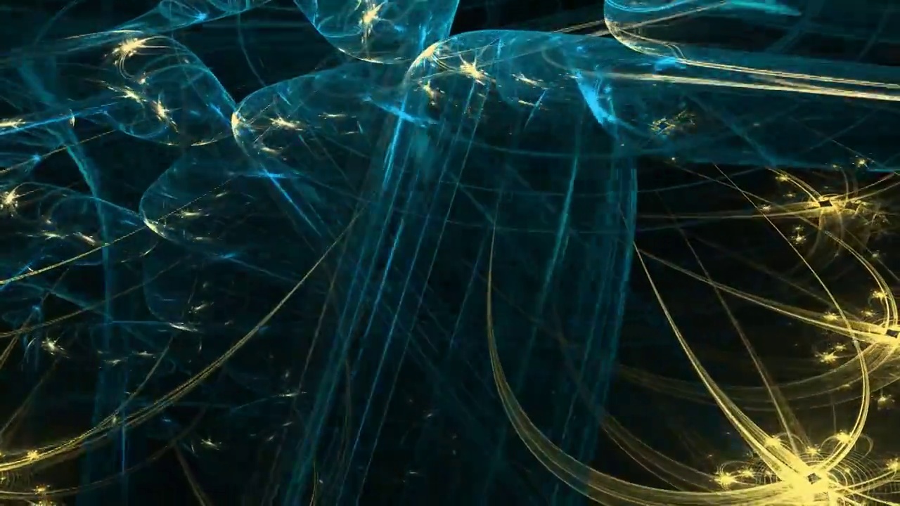详情图-空间能量，围绕空间、科学和幻想主题的无缝视频循环