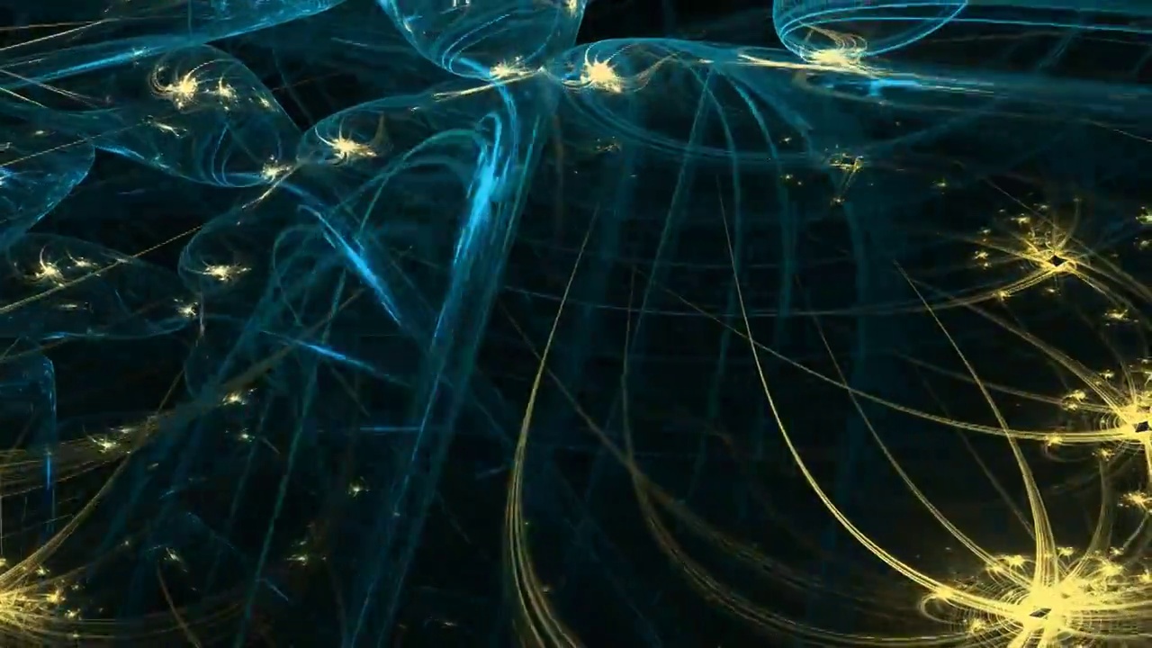 详情图-空间能量，围绕空间、科学和幻想主题的无缝视频循环