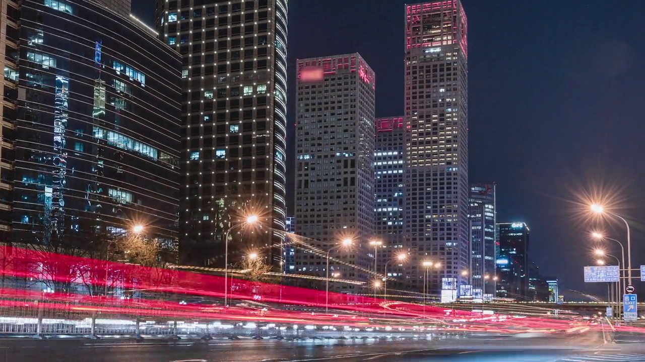详情图-T/L,ZI低角度北京交通夜景
