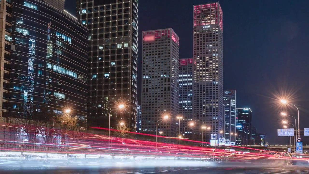 详情图-T/L,ZI低角度北京交通夜景