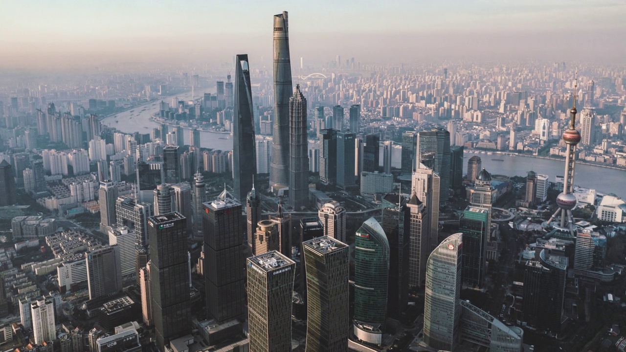 详情图-上海天际线T/L鸟瞰图