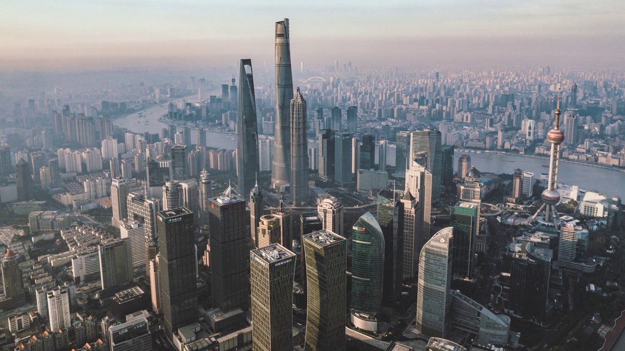 详情图-上海天际线T/L鸟瞰图