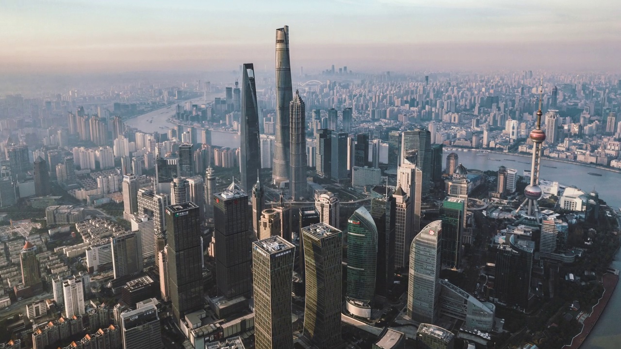 详情图-上海天际线T/L鸟瞰图