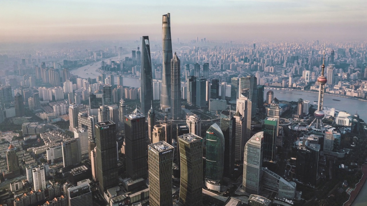 详情图-上海天际线T/L鸟瞰图