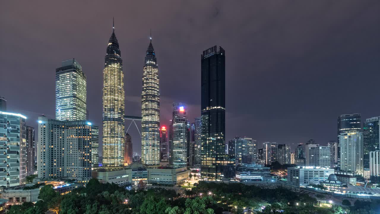 吉隆坡城市摩天大楼，吉隆坡，马来西亚