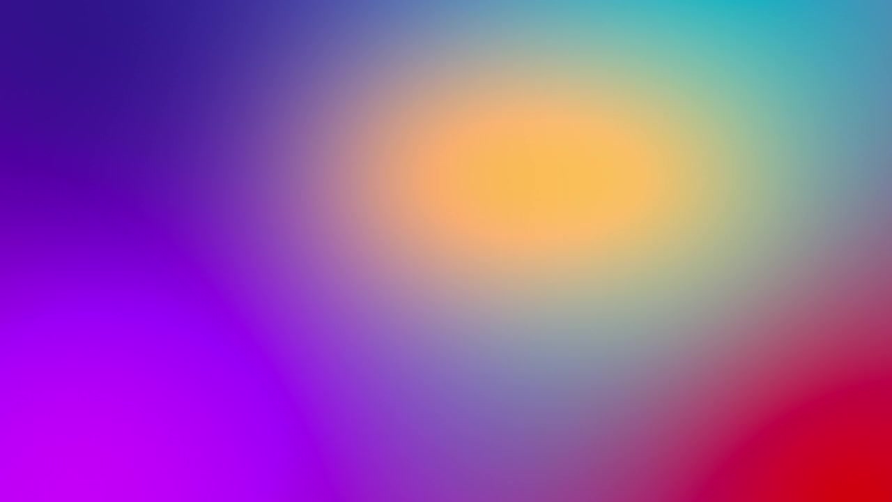 移动颜色霓虹灯梯度。摘要模糊颜色背景。全息渐变彩虹可循环动画。流行时尚充满活力的屏幕保护程序。五颜六色的液体。黄色，蓝色，紫色，粉色