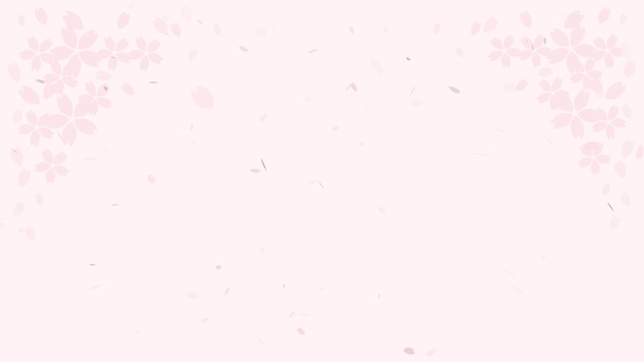 详情图-这是一个背景动画视频的樱花暴风雪。