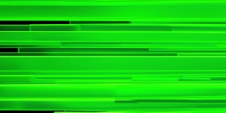 摘要绿色条纹在黑色背景与alpha通道。过渡到你的视频。计算机生成图像。网络研究的概念。VJ循环运动背景。4K动画- 3D渲染