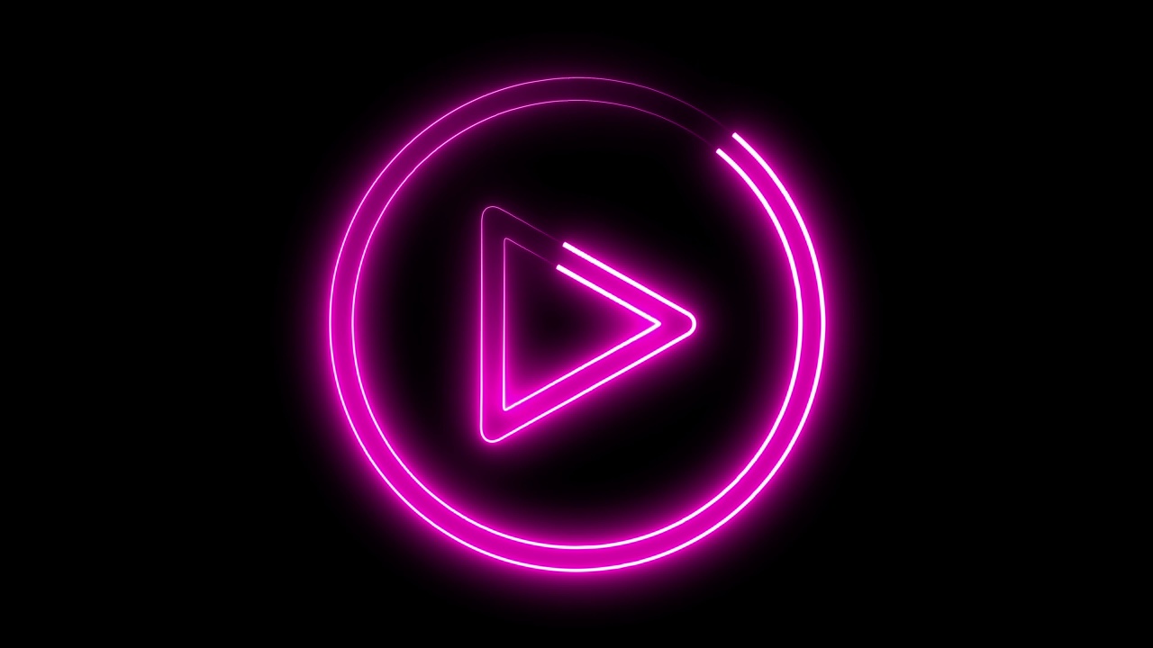 播放按钮。游戏图标。揭示玩。