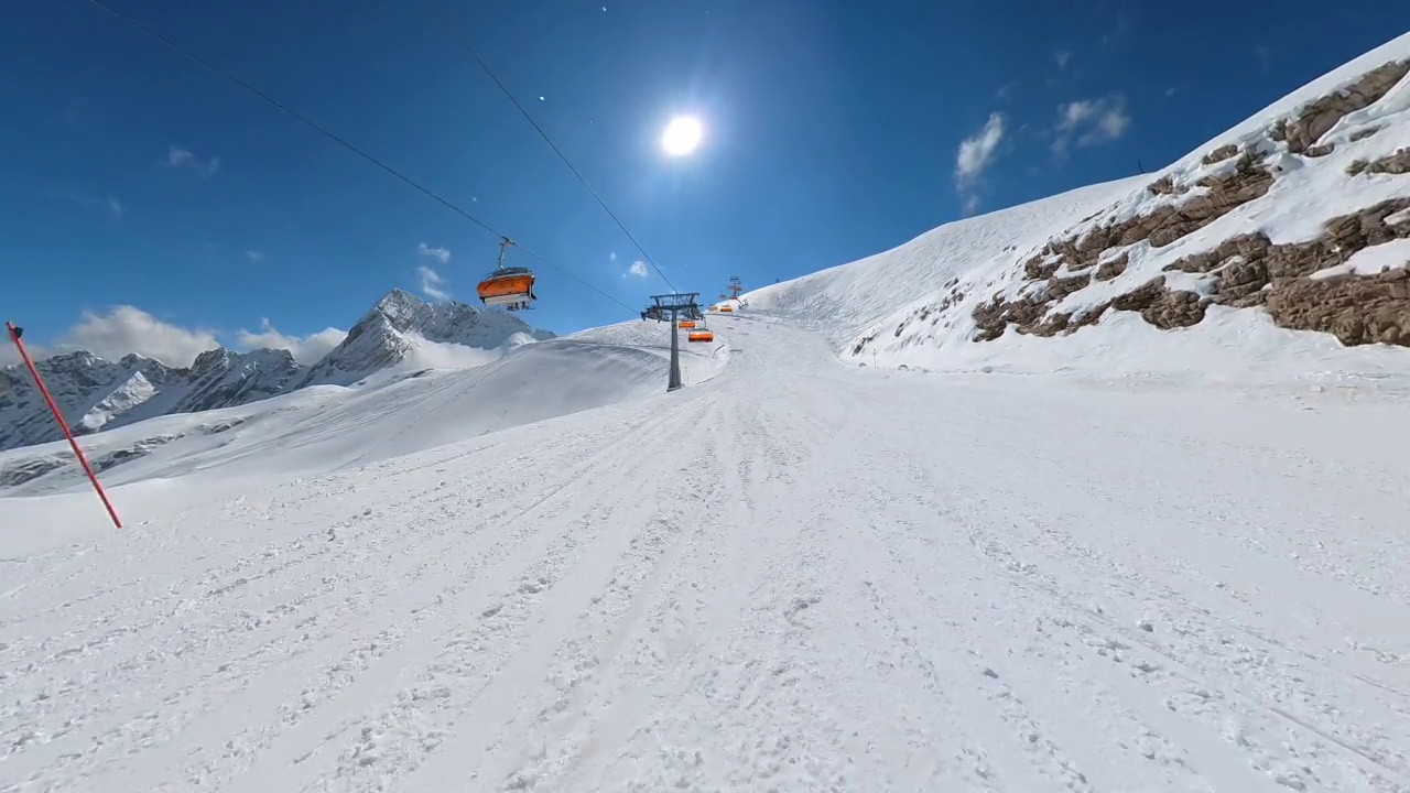 滑雪者景观