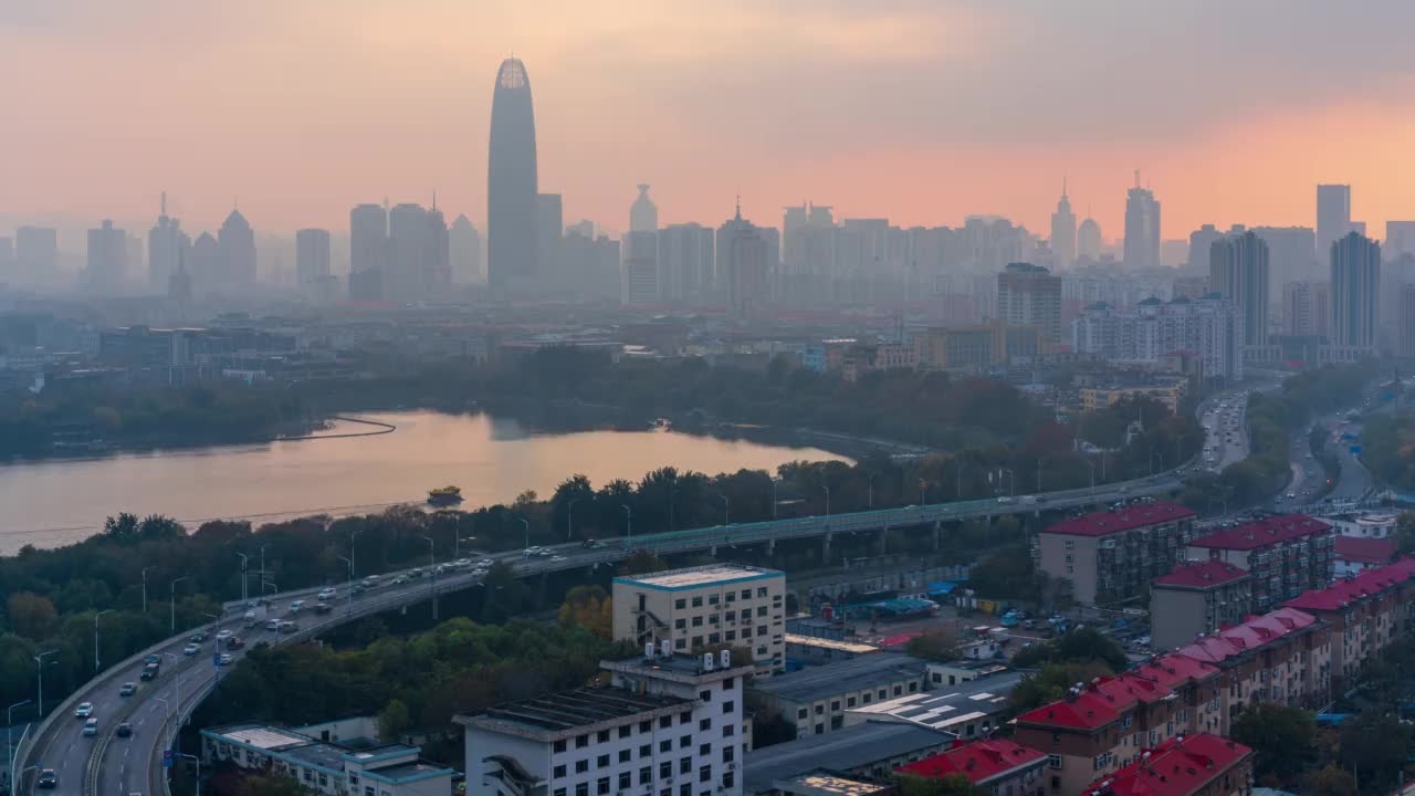 济南夜以继日摄影中国山东省济南市