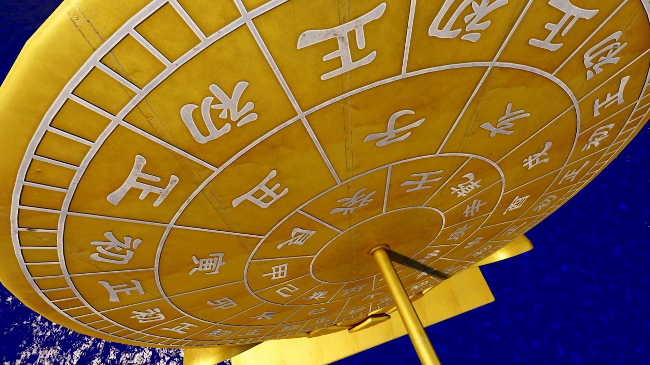 古代歷法占卜時(shí)間和日晷光影變化