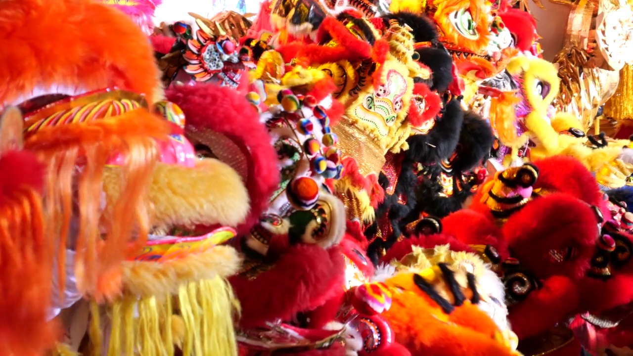 舞狮和农历新年