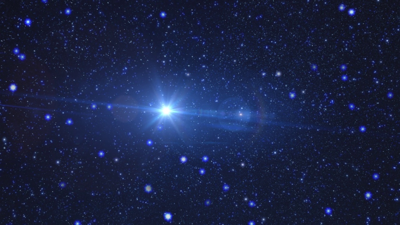 詳情圖-銀河之星和星空。3,d渲染。