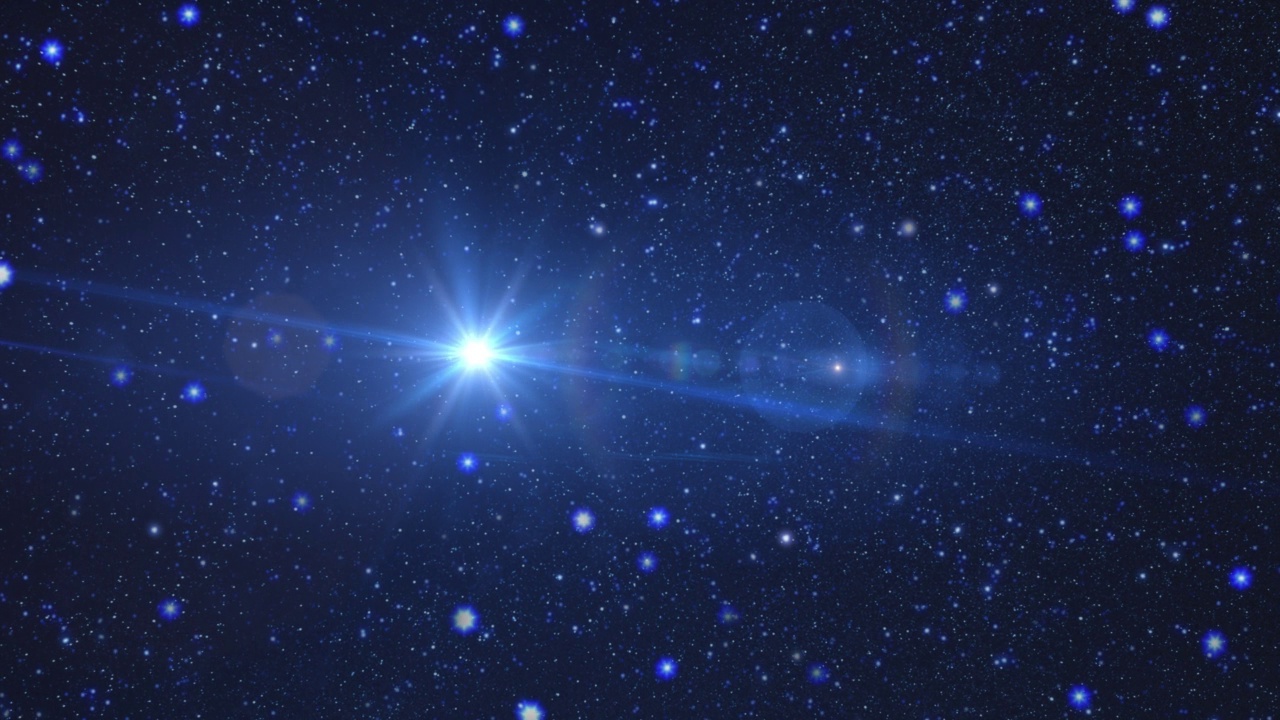 詳情圖-銀河之星和星空。3,d渲染。