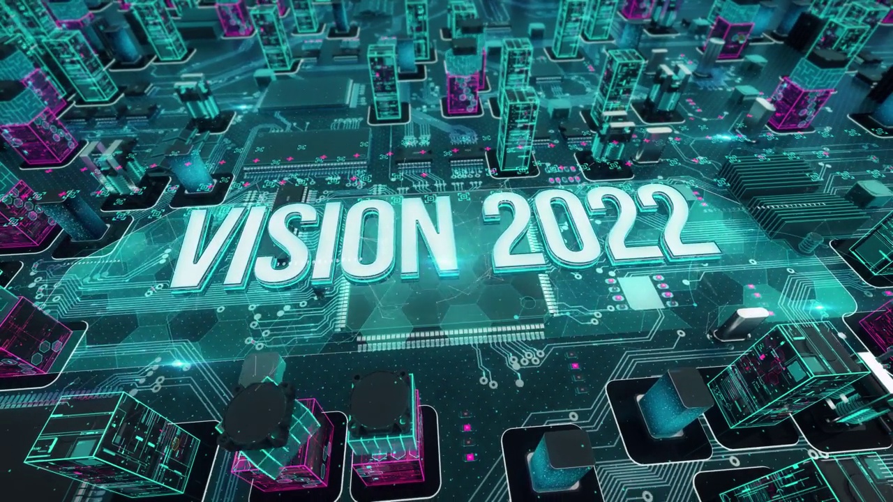愿景2022以数字科技高科技理念