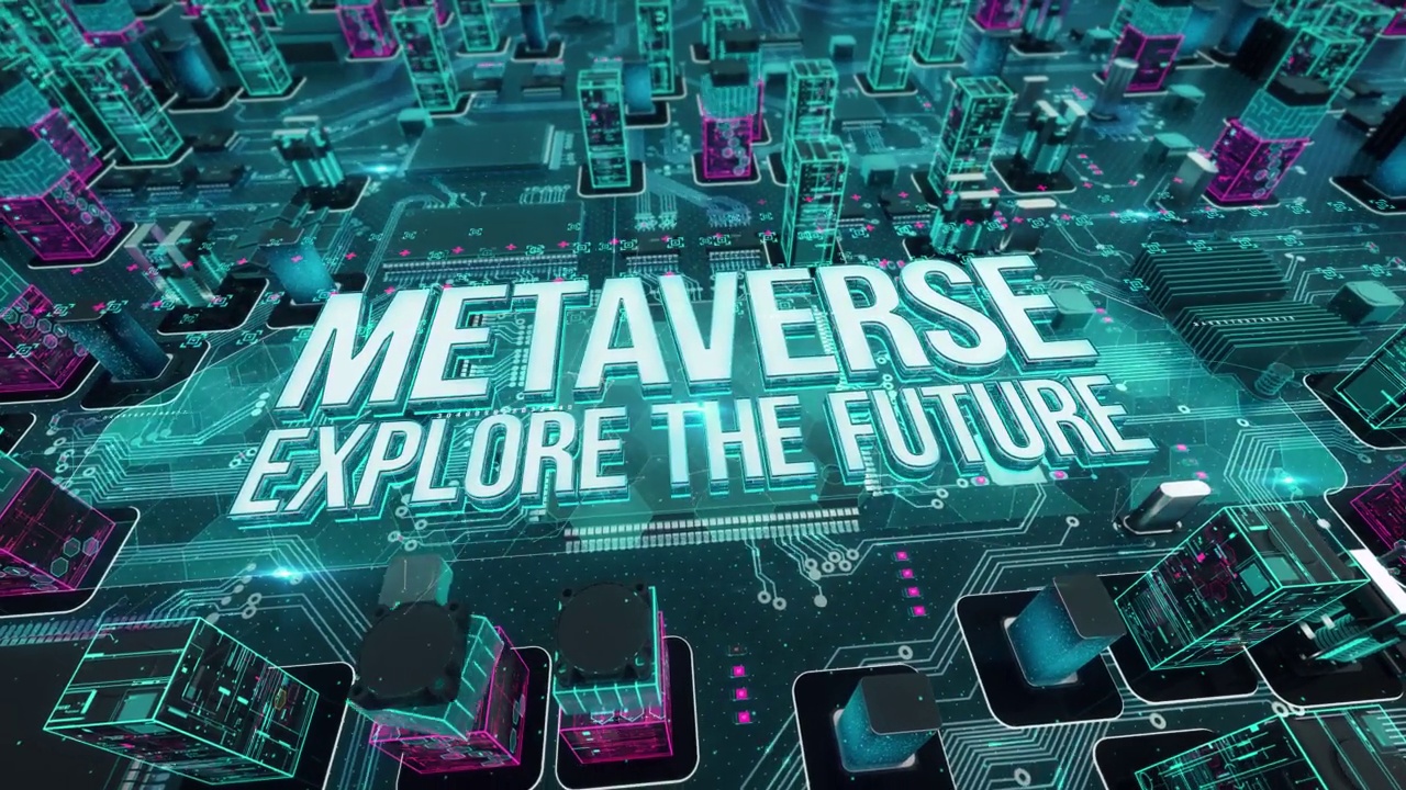Metaverse探索未來與數(shù)字技術(shù)高科技的概念