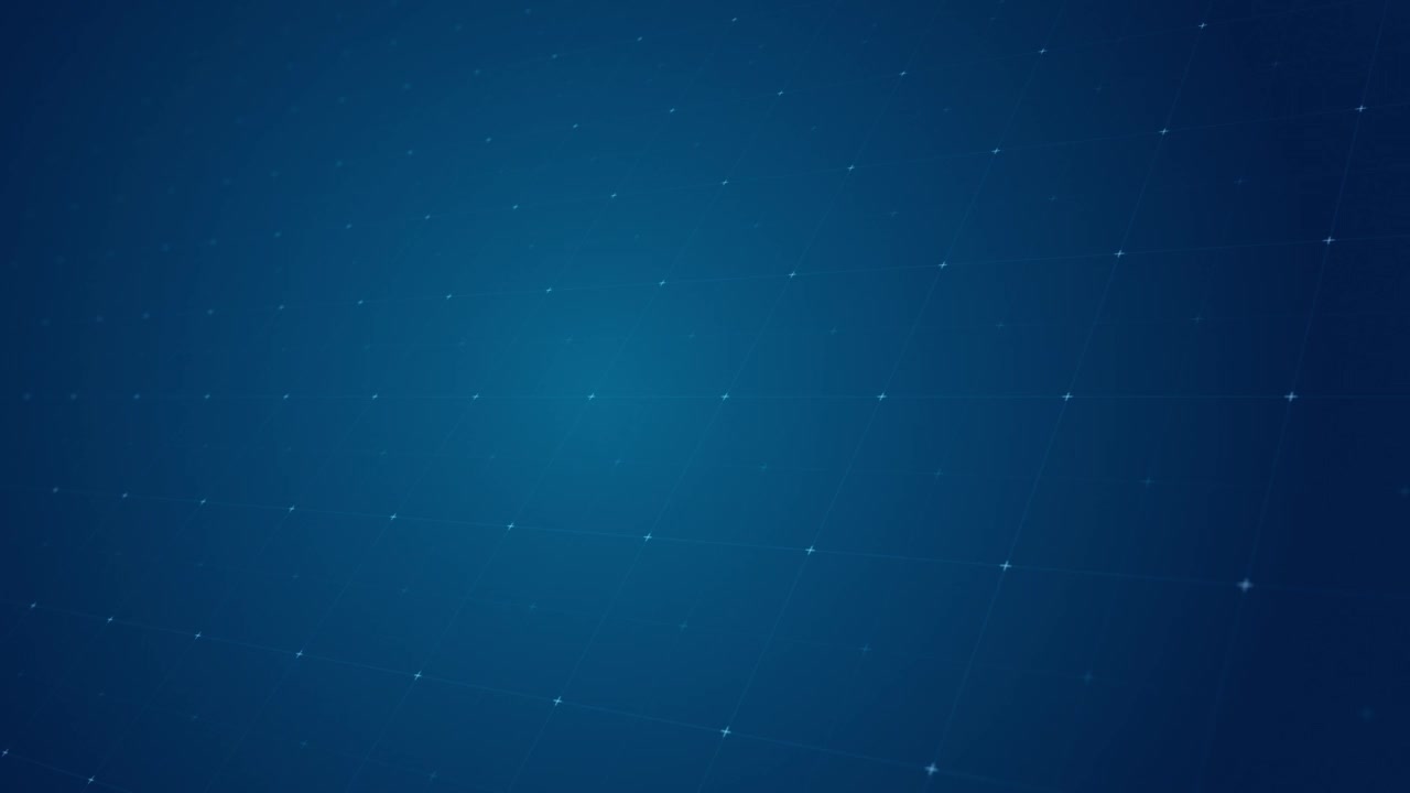 带有抬头显示(HUD)背景和未来技术抽象背景的3D蓝色云计算运动图形