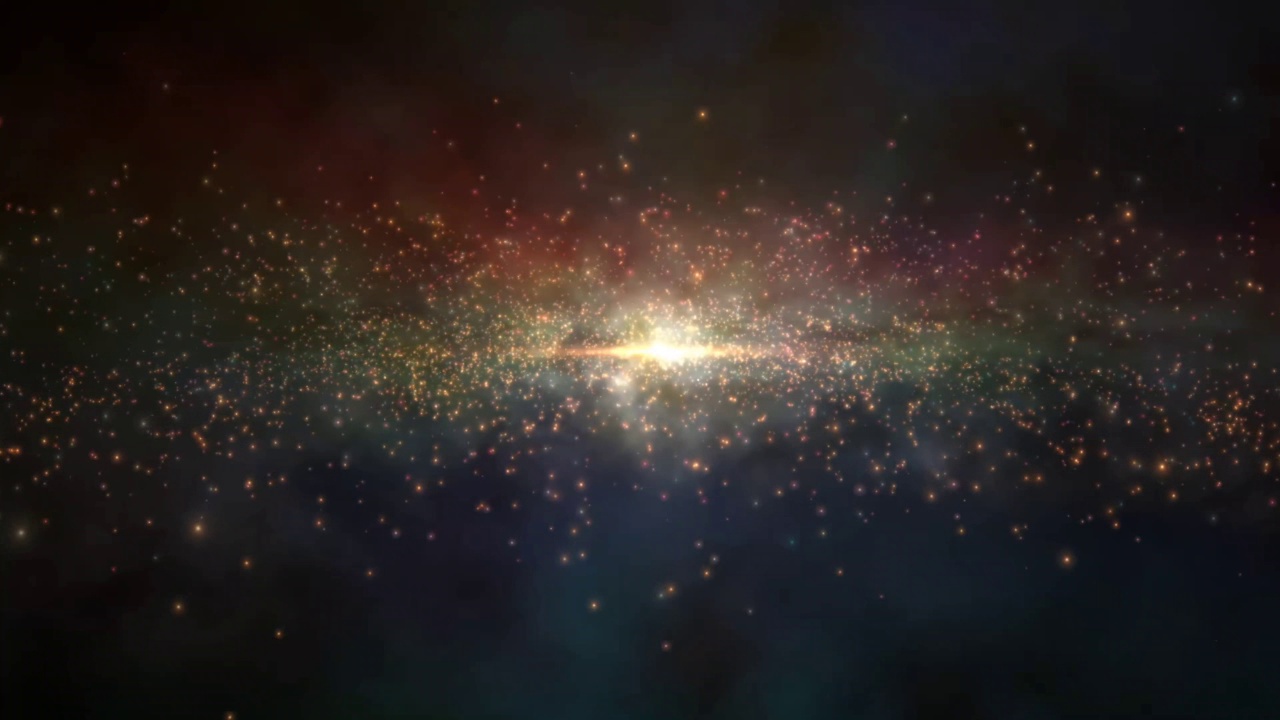 星系空间运动循环背景