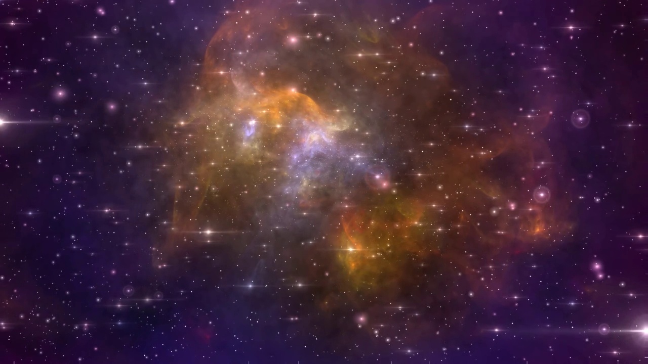 详情图-多色星系星场运动循环背景