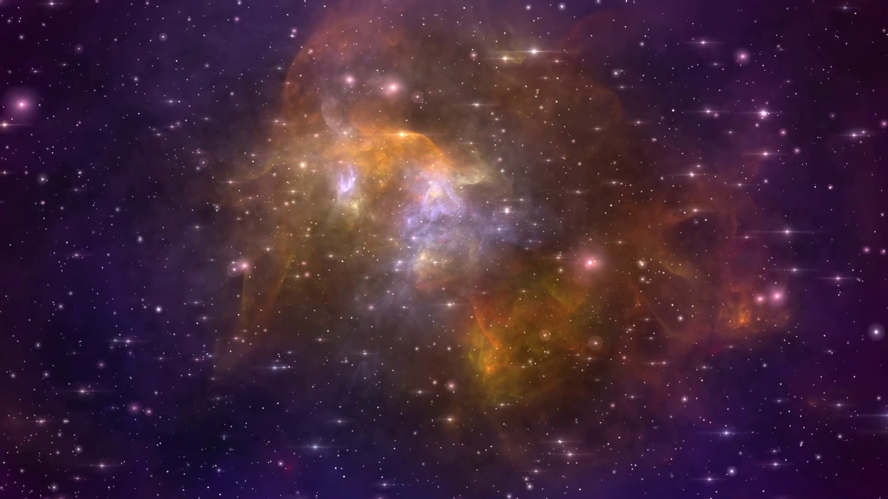 详情图-多色星系星场运动循环背景