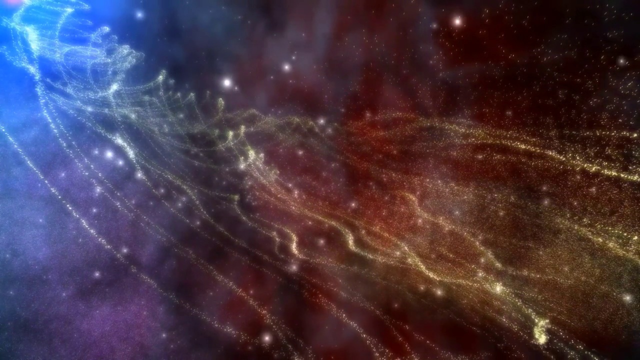 彩色空间移动循环背景