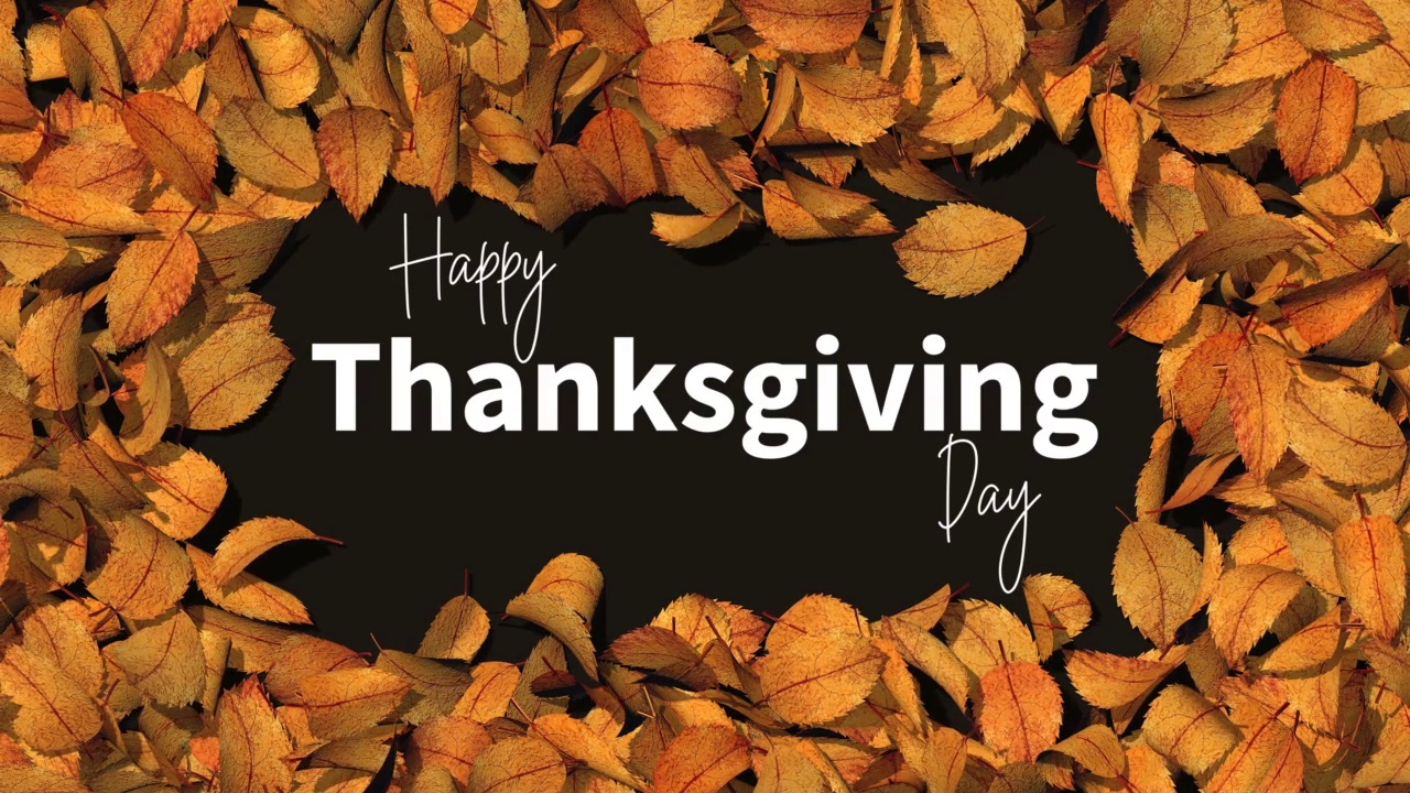 秋天的葉子揭示快樂的感恩節(jié)文本，葉子框架，秋天出售提供背景，光啞光選擇，3D渲染