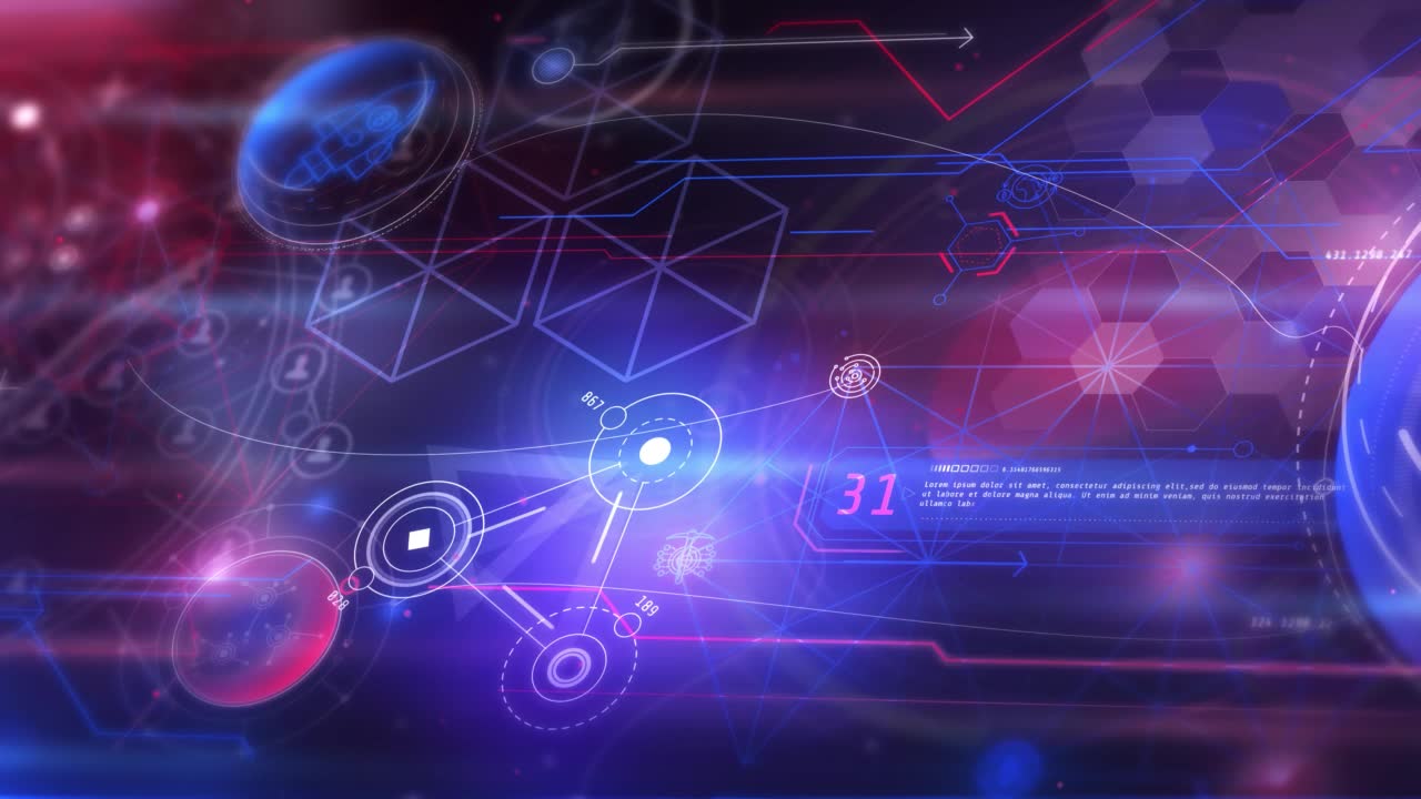 虚拟信息图流中的数字数据。