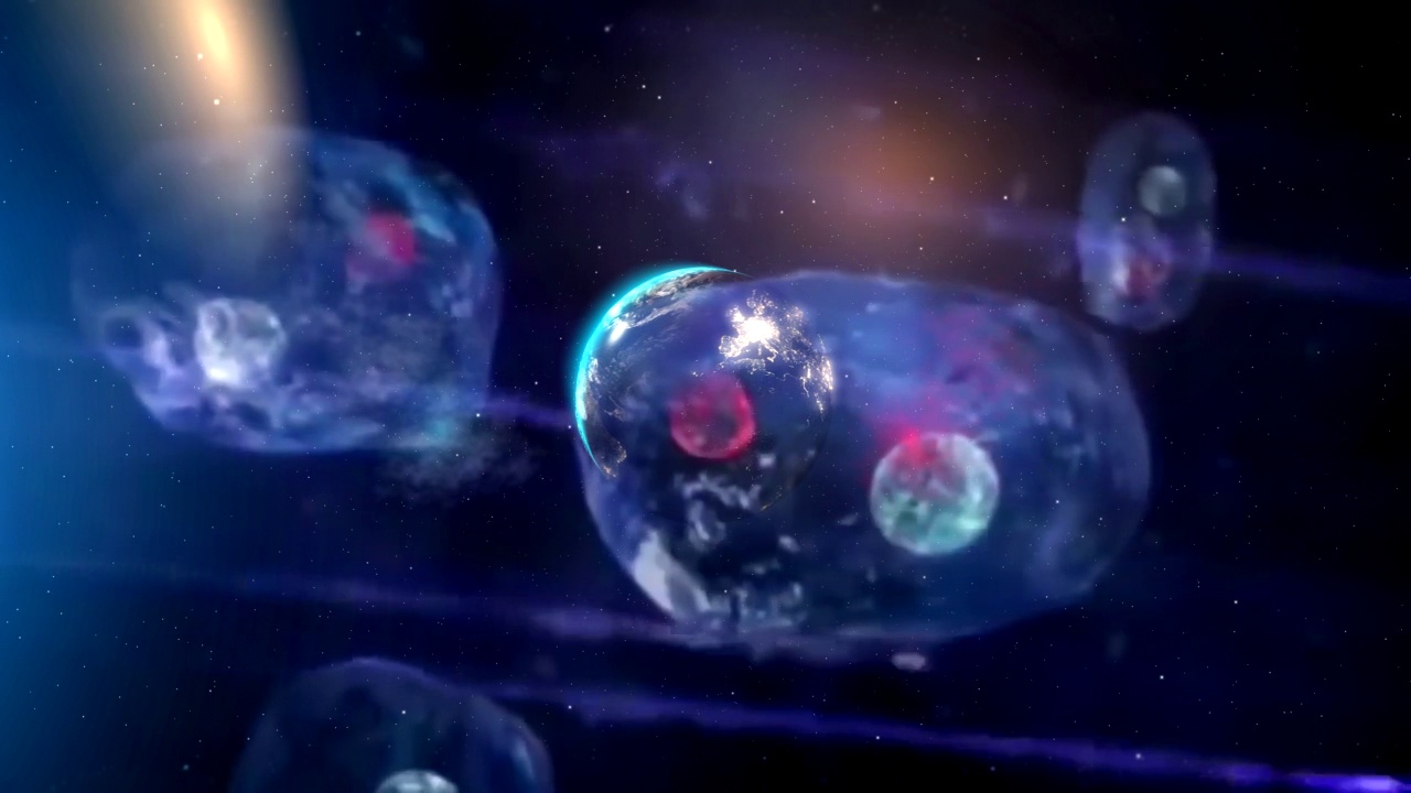 详情图-DNA分子。地球。生物信息。遗传密码。假设,说明