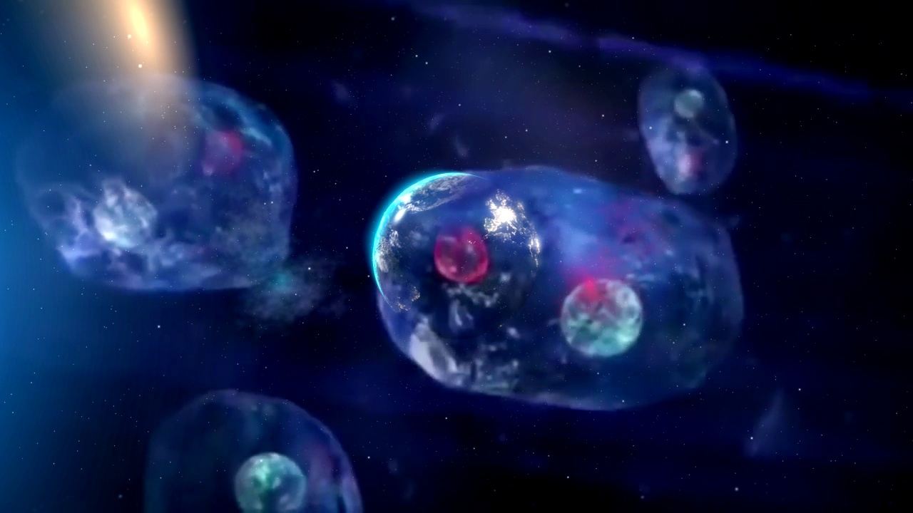 详情图-DNA分子。地球。生物信息。遗传密码。假设,说明