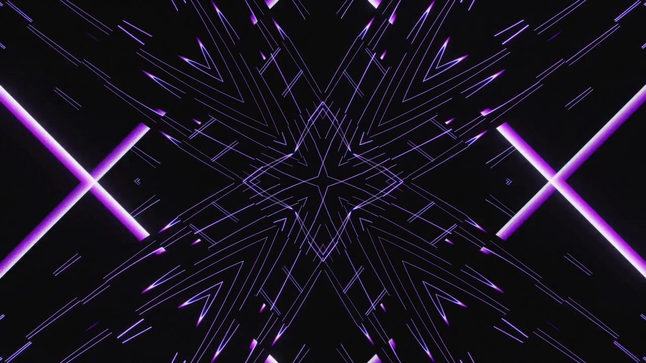 快闪紫白霓虹vj循环无缝动画