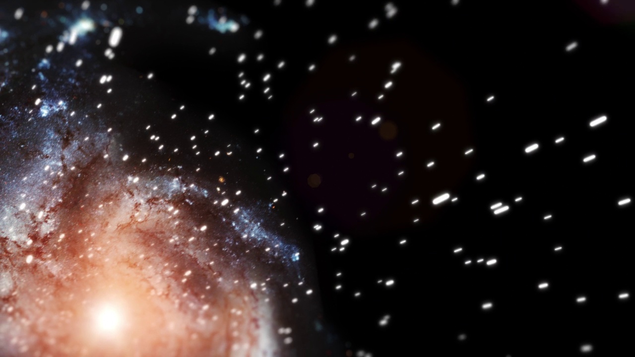 詳情圖-恒星、行星和宇宙與星系、太陽系和外層空間星云或天文科學(xué)。在明亮的銀河中，黑暗的天堂和宇宙能量的幻想、光和占星之美